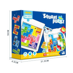 BUILDING BLOCK PUZZLE (12PCS) toys