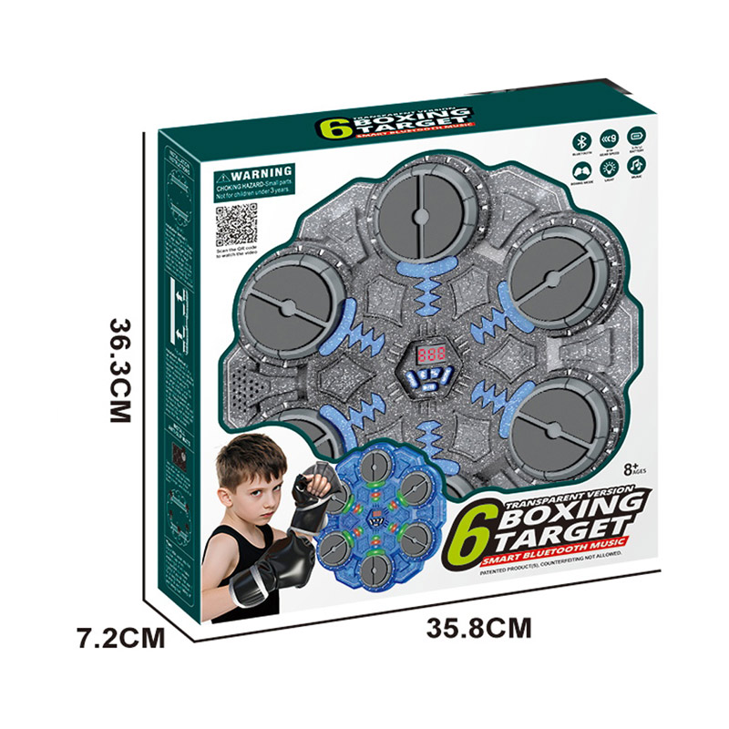 BOXING TARGET W/BLUETOOTH MUSIC,LIGHT toys