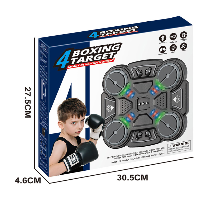 BOXING TARGET W/BLUETOOTH MUSIC,LIGHT toys