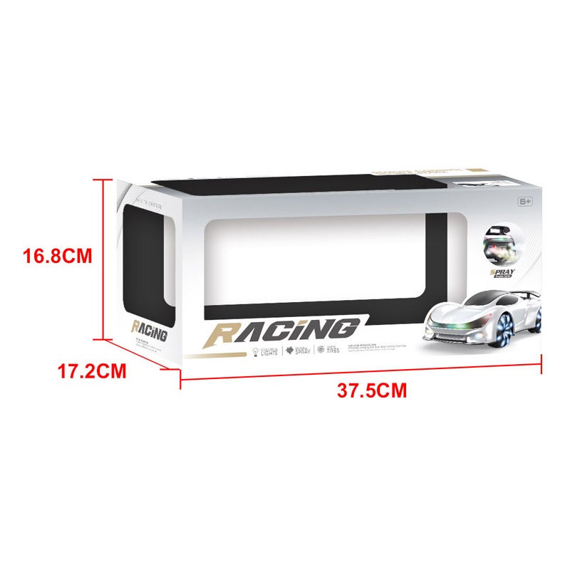 R/C CAR W/SPRAY,LIGHT，MUSIC(BLUE/WHITE/PURPLE) toys