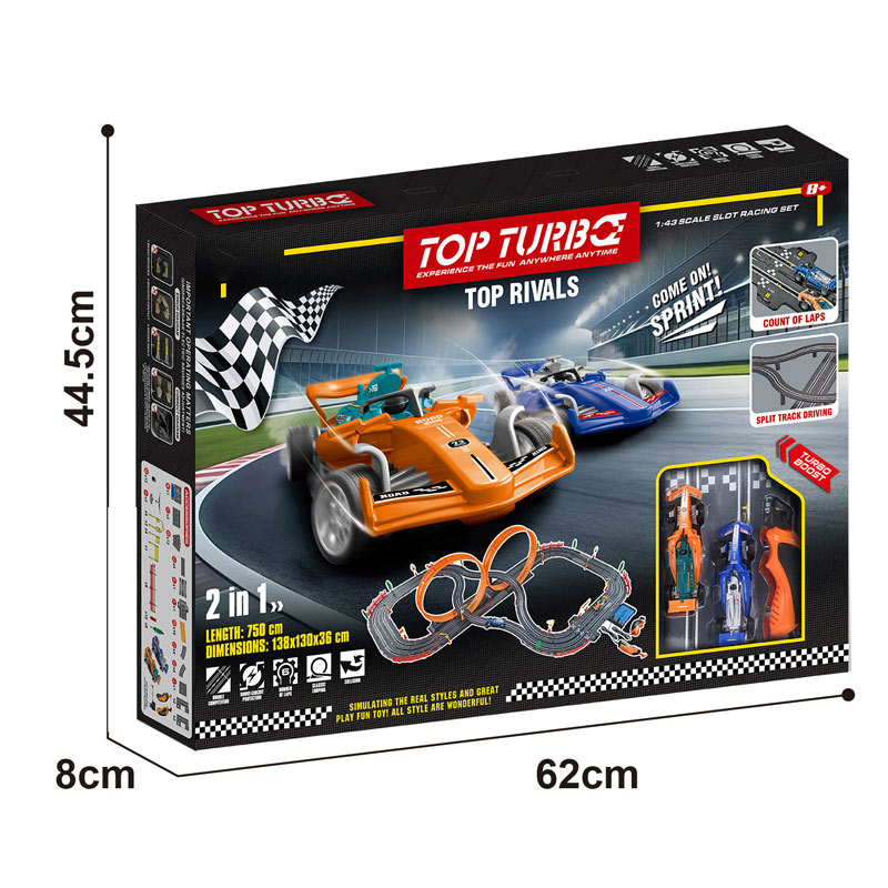 1:43 B/O RACING TRACK CAR toys