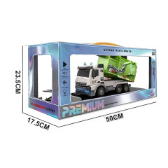 1:14 RC SANITATION VEHICLE W/LIGHT toys
