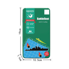Battleship Game (Magnetic Tin) toys