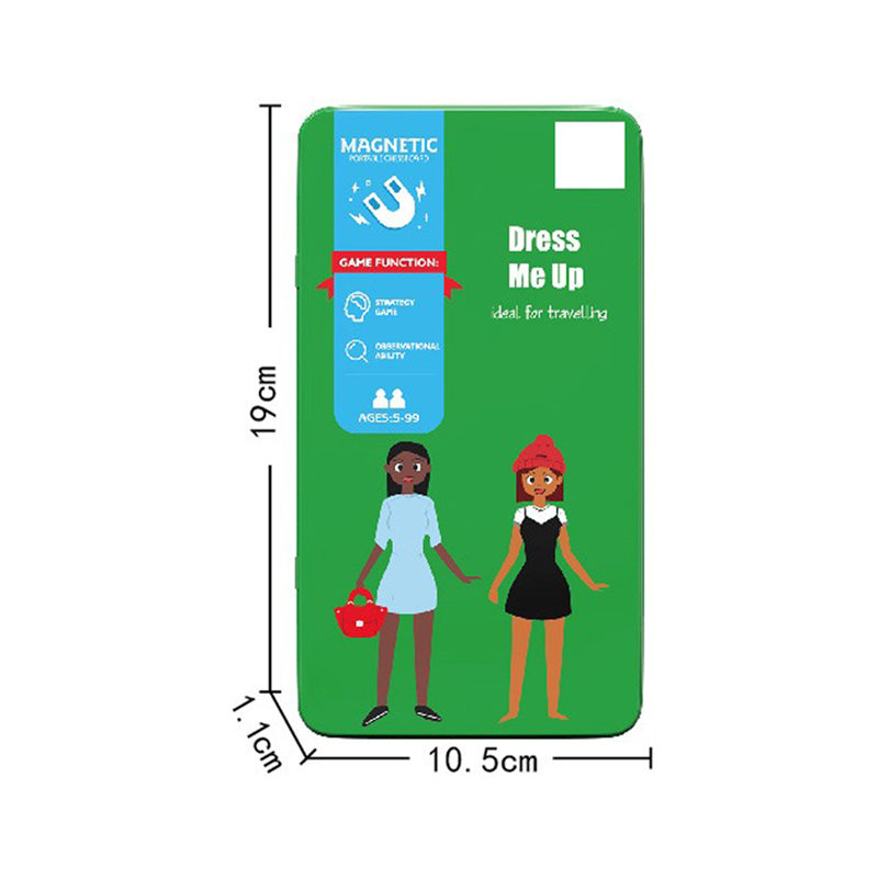 Fashion Dress Up (Magnetic Tin) toys
