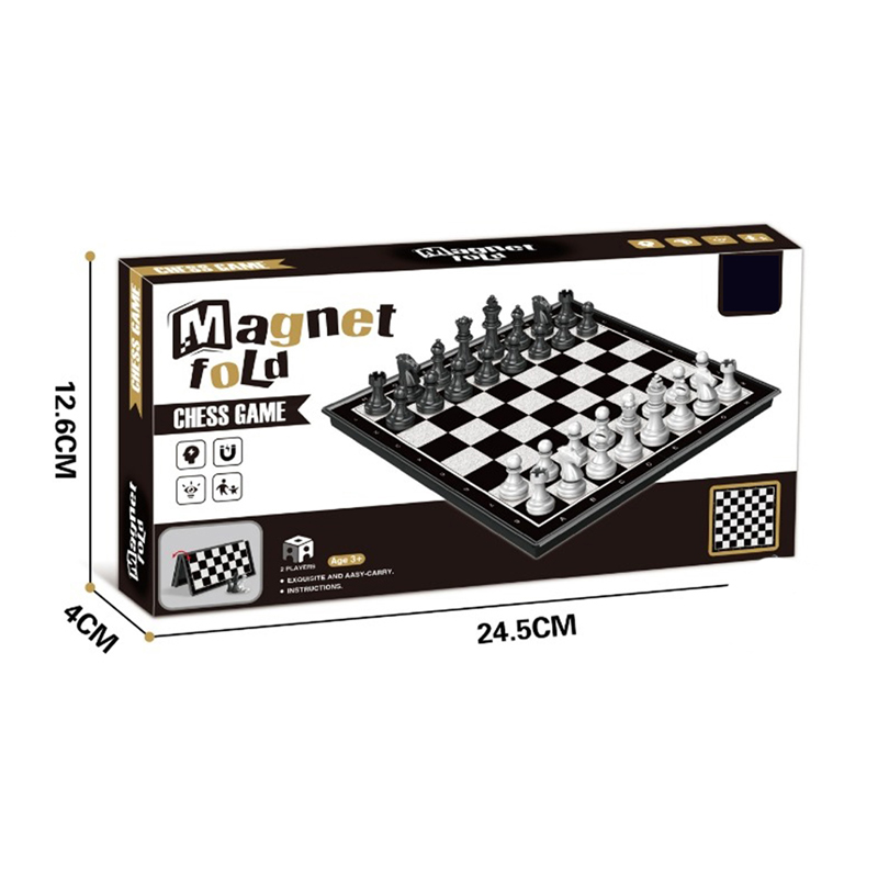 Magnetic Chess Set (Includes 16 white and 16 black pieces) toys