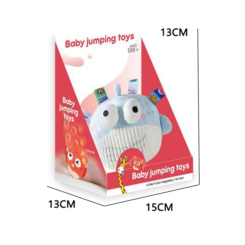 Baby soothing bouncing ball toys