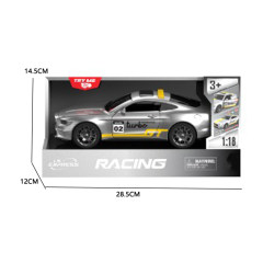 1:18 FRICTION CAR W/LIGHTS,SOUND toys