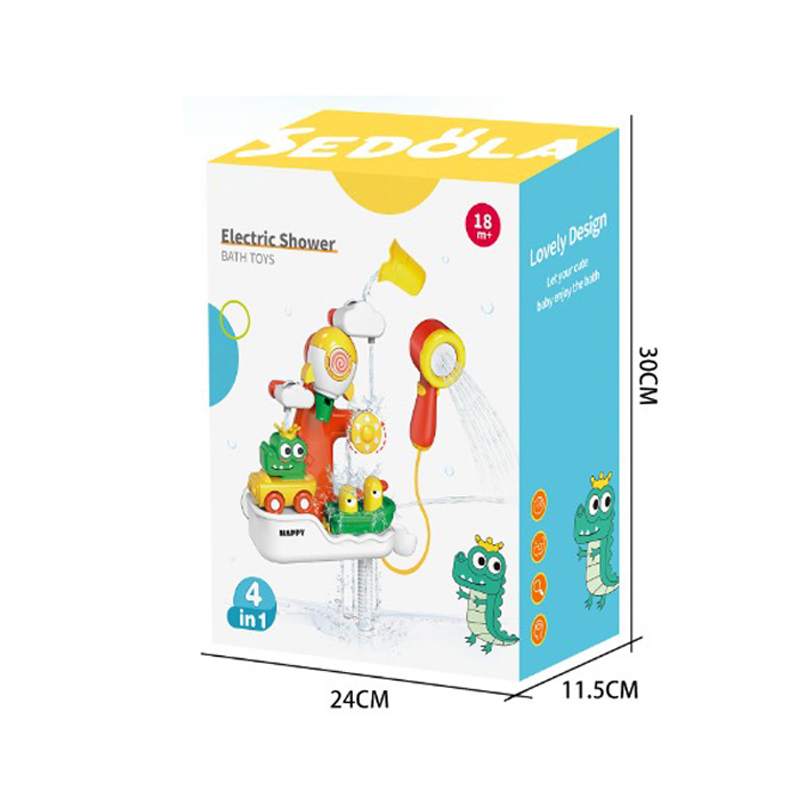 4-in-1 combination showerhead (with regular showerhead) toys