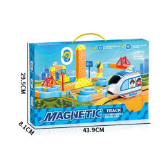 Magnetic DIY Versatile Rail Car toys