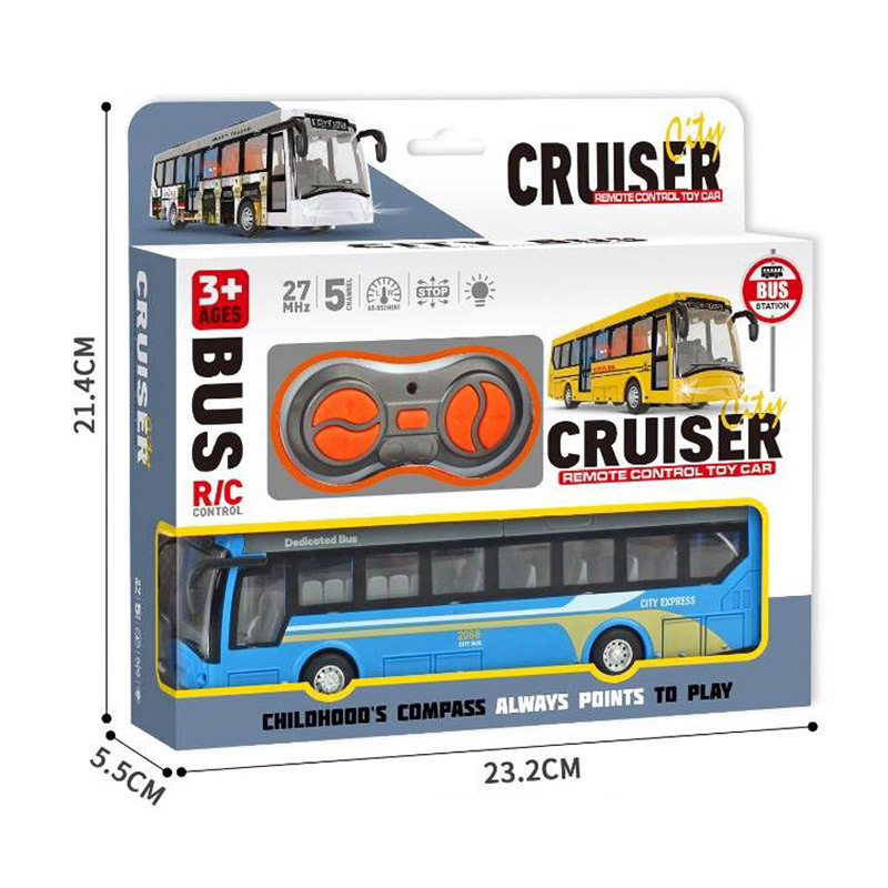 1:32 R/C 5CH BUS W/LIGHTS toys