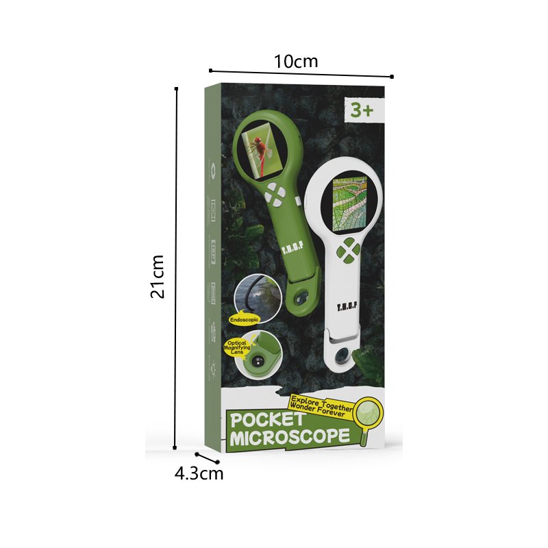POCKET MICROSCOPE WITH ENDOSCOPE toys