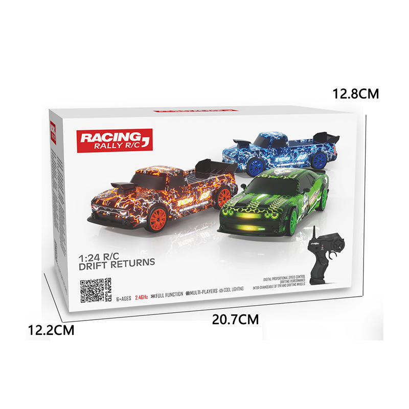 1:24 R/C DRIFT CAR W/LIGHTS toys