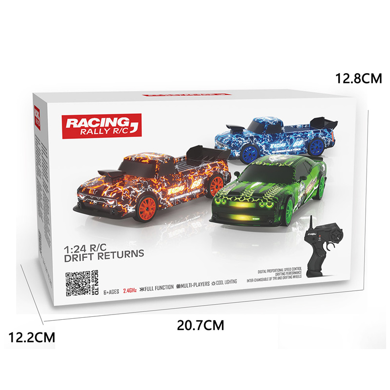 1:24 R/C DRIFT CAR W/LIGHTS toys