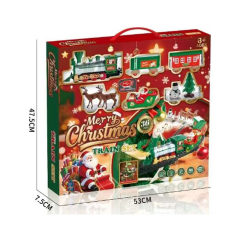 B/O RAIL TRAIN SET W/LIGHTS,MUSIC,SPRAY toys