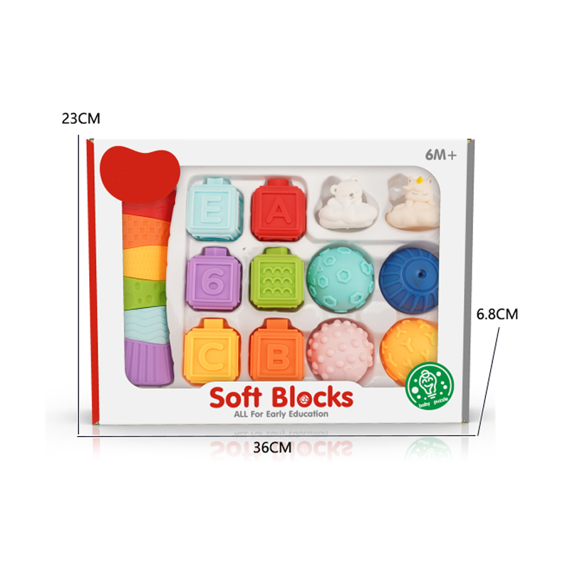 SOFT RUBBER STACKING TOY toys