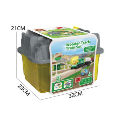 RAIL TRAIN SET,78 PCS toys