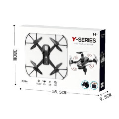 2.4G R/C OPTICAL FLOW POSITIONING - WIFI DUAL CAMERA - FOLDABLE AERIAL DRONE toys