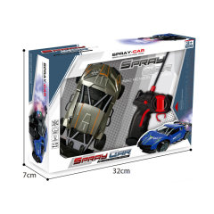 1:18 5CH R/C CAR W/LIGHT,SPRAY(2 COLOR MIXED) toys