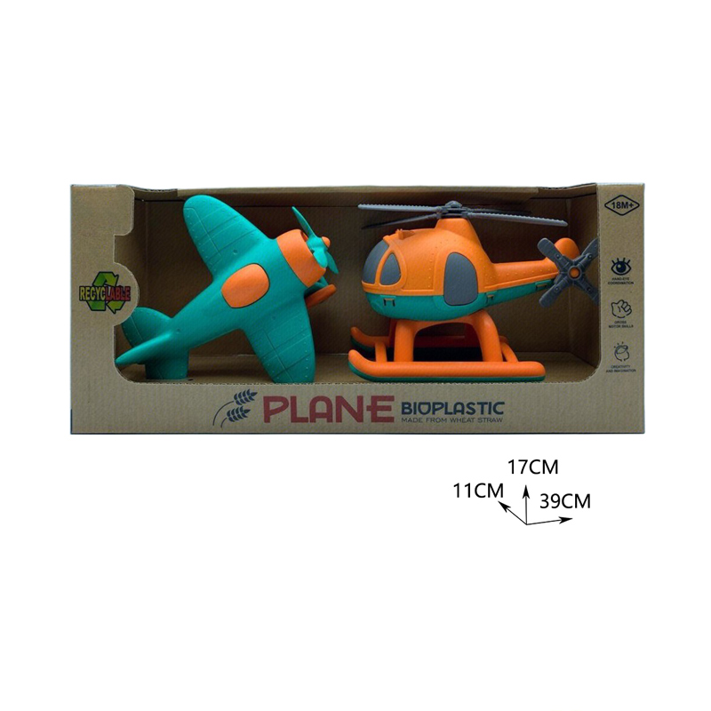 SLIDE HELICOPTER + GLIDER(2COLORS) toys