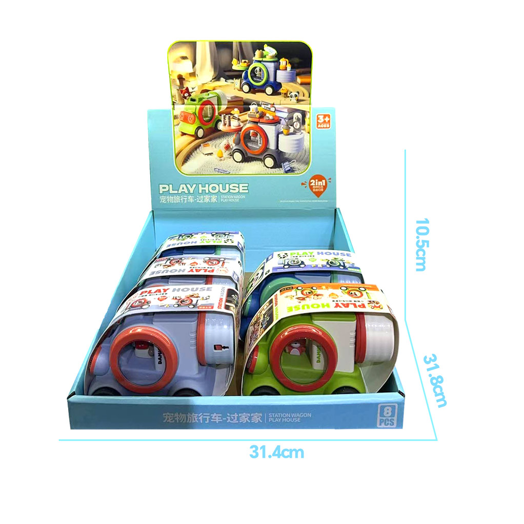 STATION WAGON W/LIGHT(3 ASST,8PCS/DISPLAY BOX) toys