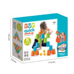 3 IN 1 STACKING CUP SET toys