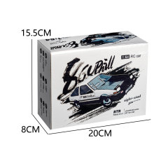 1: 64 four-wheel drive drift remote control car toys