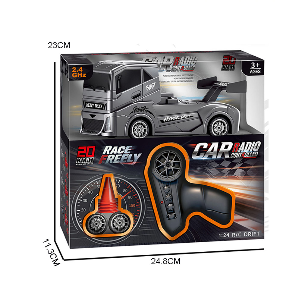 1: 24/5CH DRIFT 2.4 UV PLATING RC CAR(BATTERY INCLUDED  toys