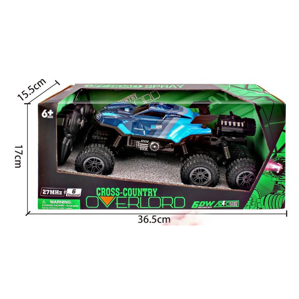 6-WAY CLIMB RC VEHICLE 6-WHEELED SPRAY（BATTERY INCLUDED  toys