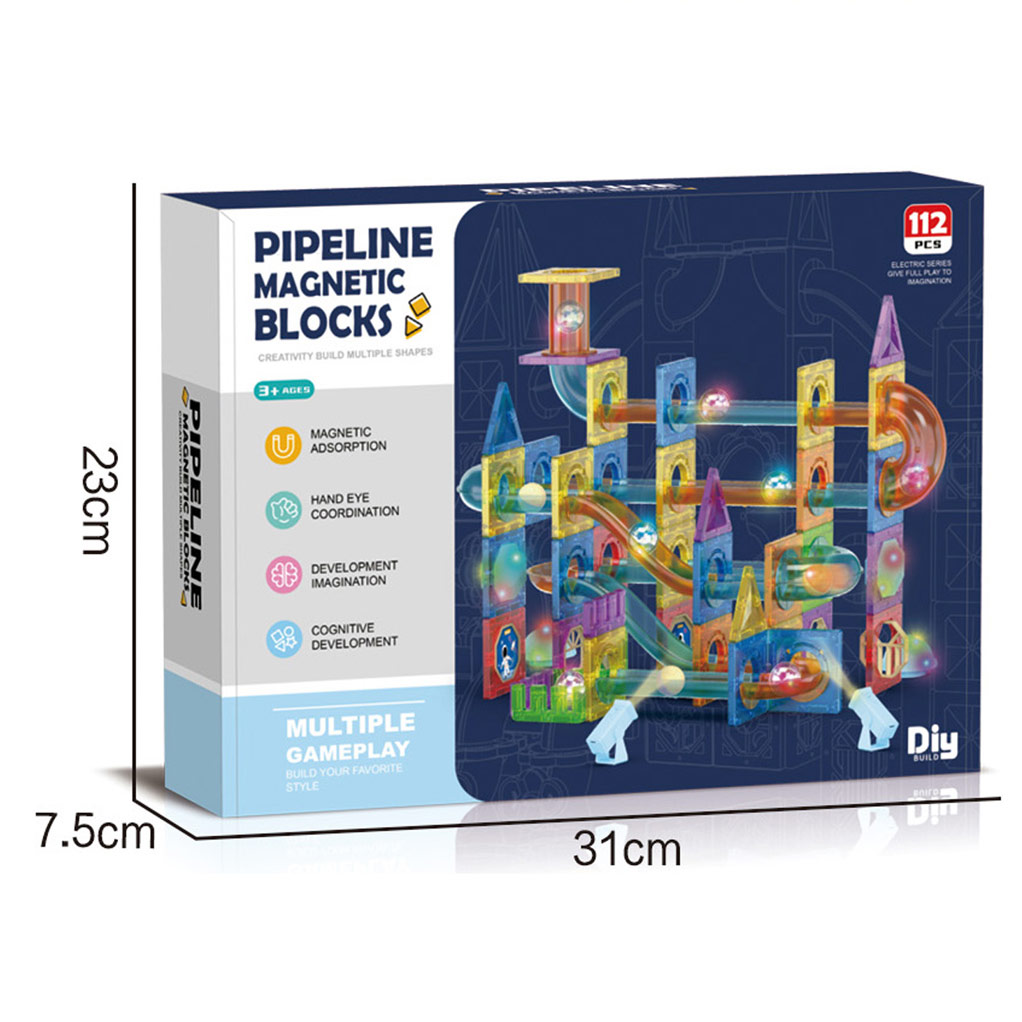 6.5CM MAGNETIC BUILDING BLOCKS 112PCS toys