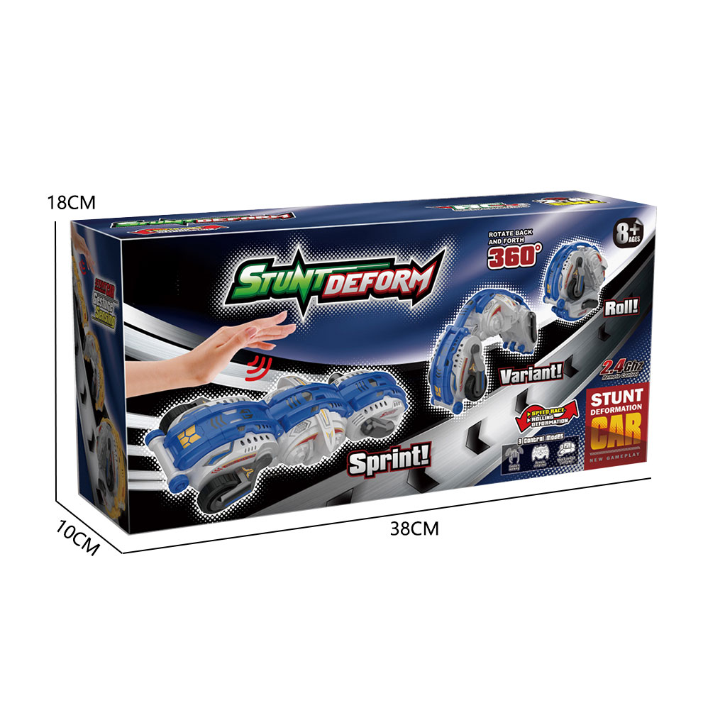 R/C STUNT DEFORMATION CAR(HANDLE REMOTE CONTROL+WATCH+DUAL TOUCH SENSING) toys