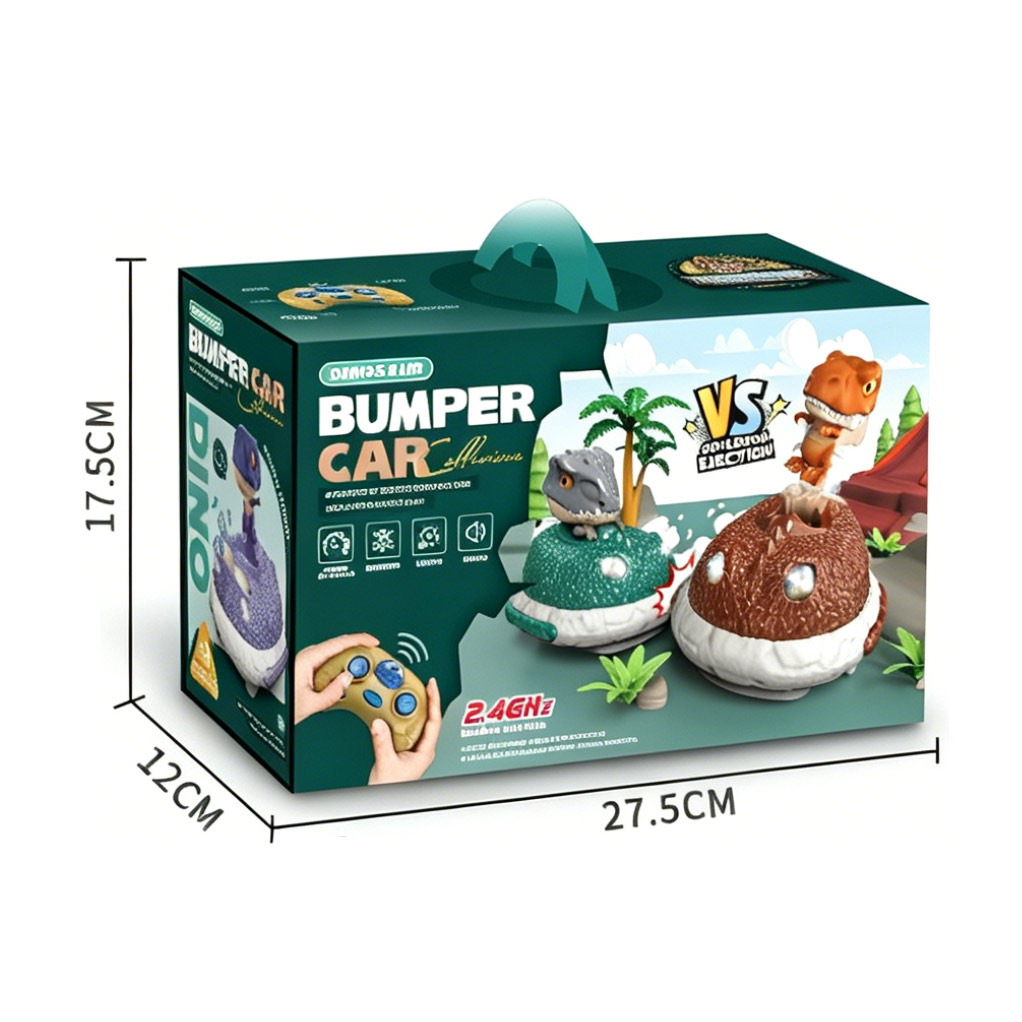 2.4G DINOSAUR BUMPER CAR KART 2PCS(6 COLORS) toys