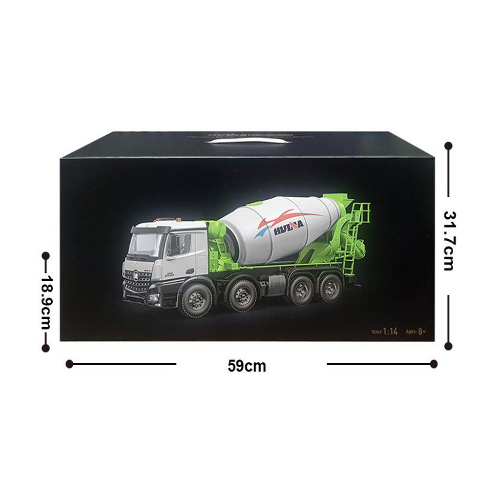 1: 14 /12CH ALLOY REMOTE CONTROL MIXER TRUCK (BATTERY INCLUDED)  toys