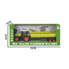 1: 14 ALLOY VERSION FARMER AGRICULTURAL TRANSPORT VEHICLE（ BATTERY  INCLUDED  toys
