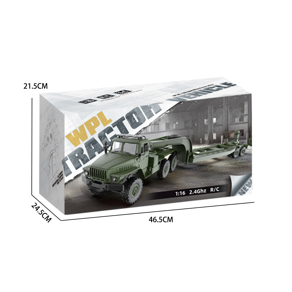 1: 16 RC MILITARY TRANSPORT VEHICLE MODEL（ BATTERY INCLUDED）  toys
