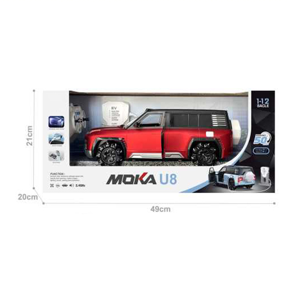 U8 RC CAR NEW ENERGY CAR（RED/BULE)MIX toys