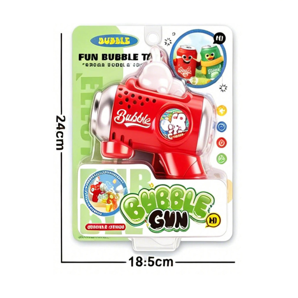 BUBBLE GUN W/LIGHT toys