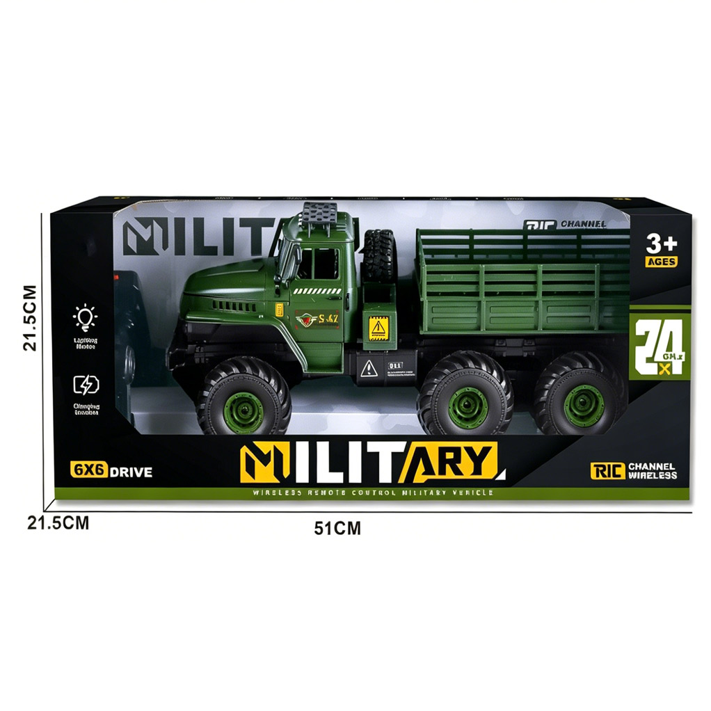 1:16 4CH R/C MILITARY TRUCK toys