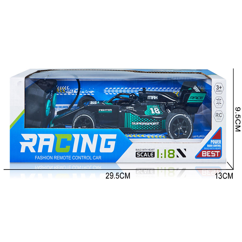 27MHZ 1:18 4CH R/C FORMULA RACING CAR(RED/BLACK) toys