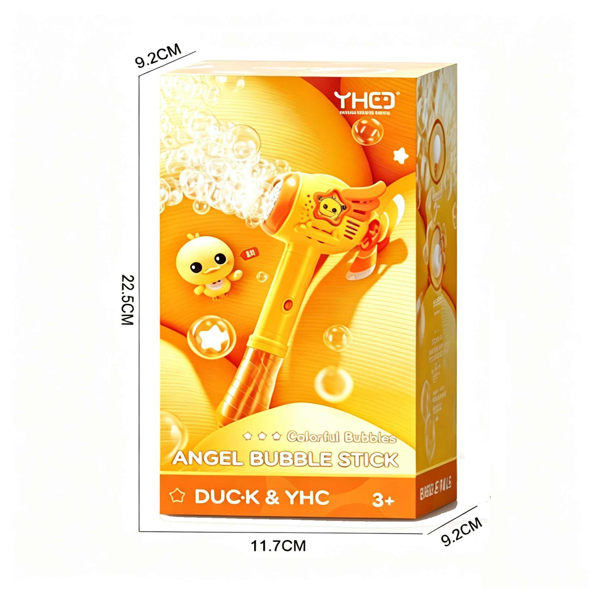 B/O BUBBLE WAND W/150ML BUBBLE WATER toys