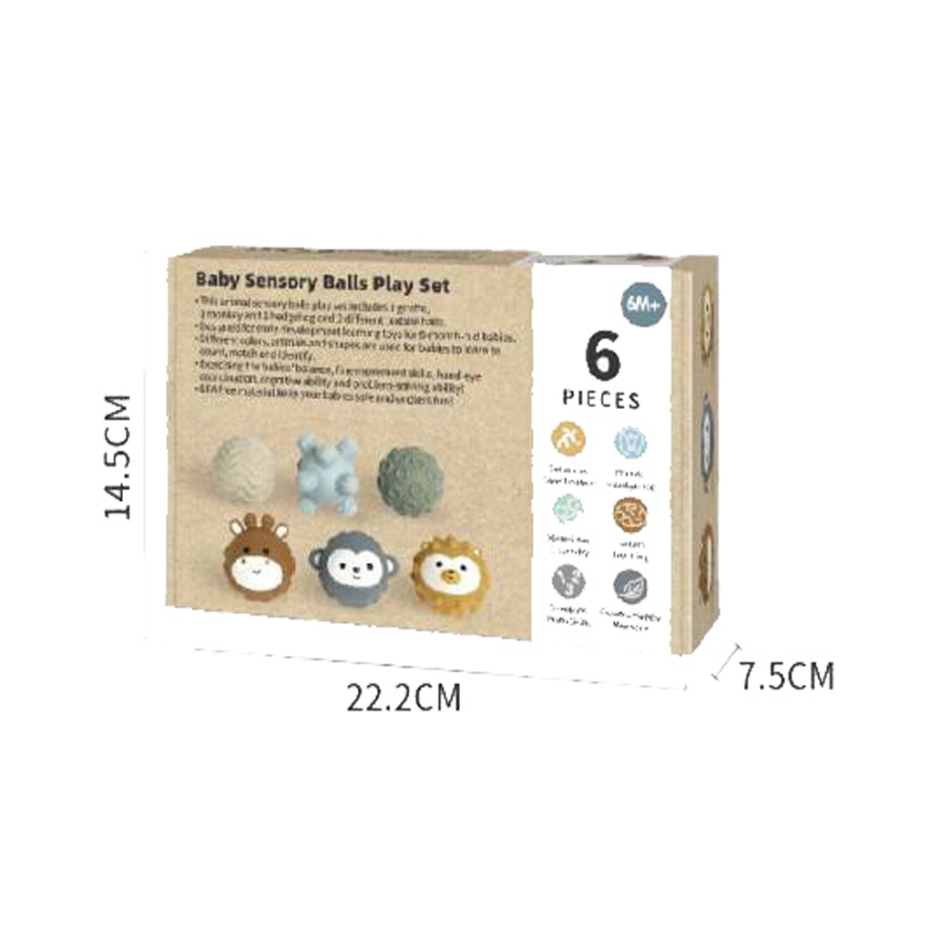 SENSORY BALL SET（6PCS） toys