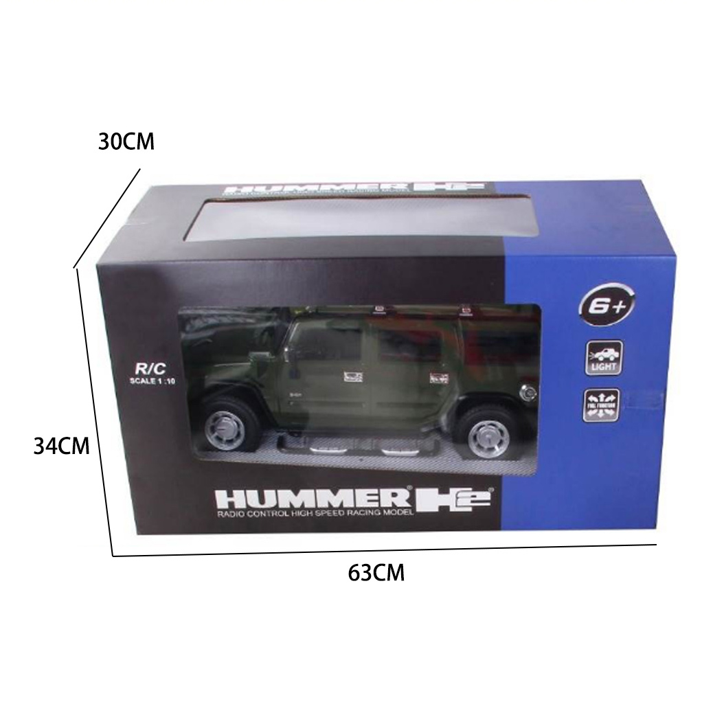 2.4G 1:10 R/C CAR HUMMER H2( BATTERY INCLUDED）  toys
