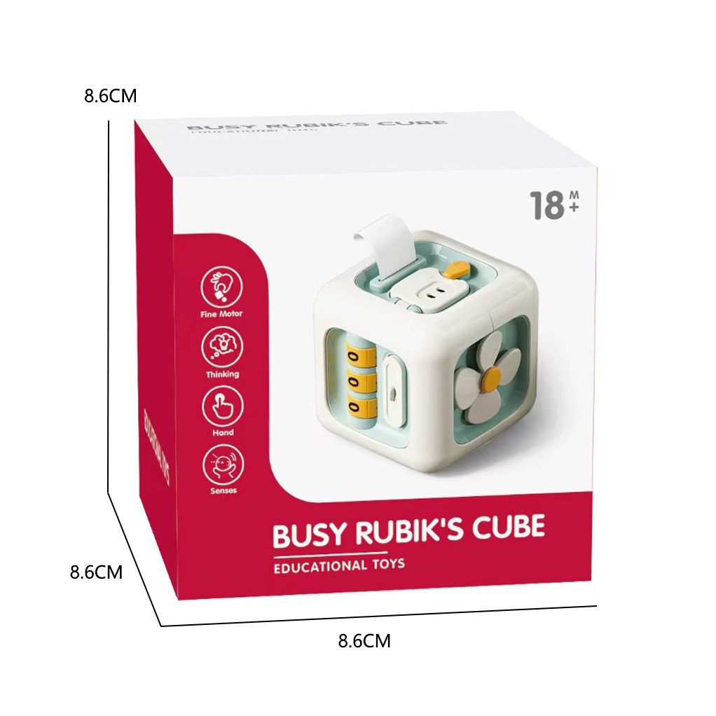 EDUCATION MAGIC CUBE（RED BLUE 2COLORS） toys