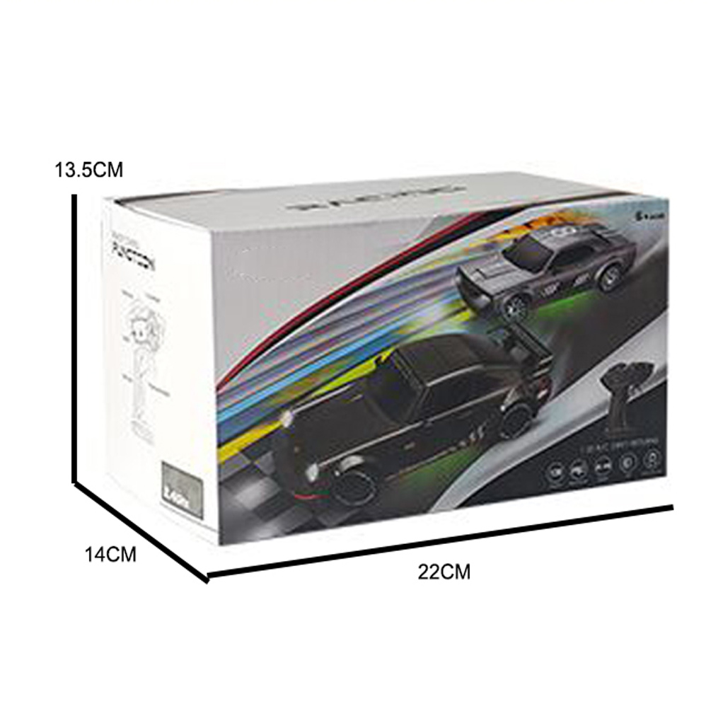 1:20四驱漂移车2.4G 黑色/银灰色 玩具
