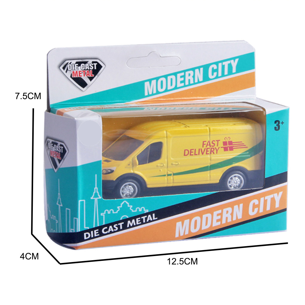 ALLOY PULL BACK VAN CAR （3COLOR) toys