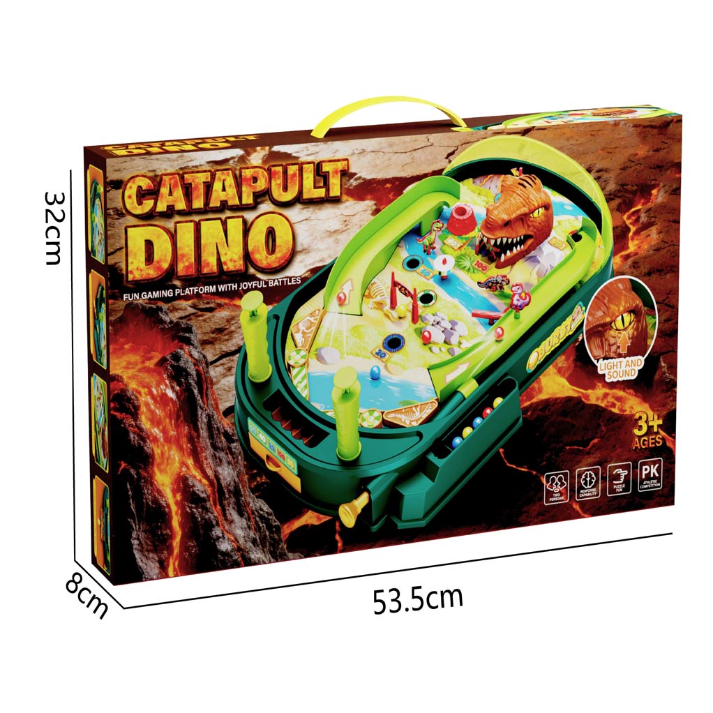 PINBALL DINOSAUR PLATE W/LIGHT,MUSIC(3 COLORS) toys