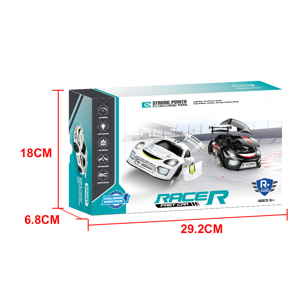 R/C BATTLE CAR TOY W/2 CARS,2 REMOTE CONTROLLER toys