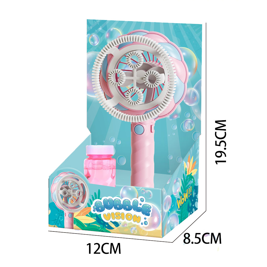 Electric Lollipop Bubble machine with 1*30ml ,1AA not included toys