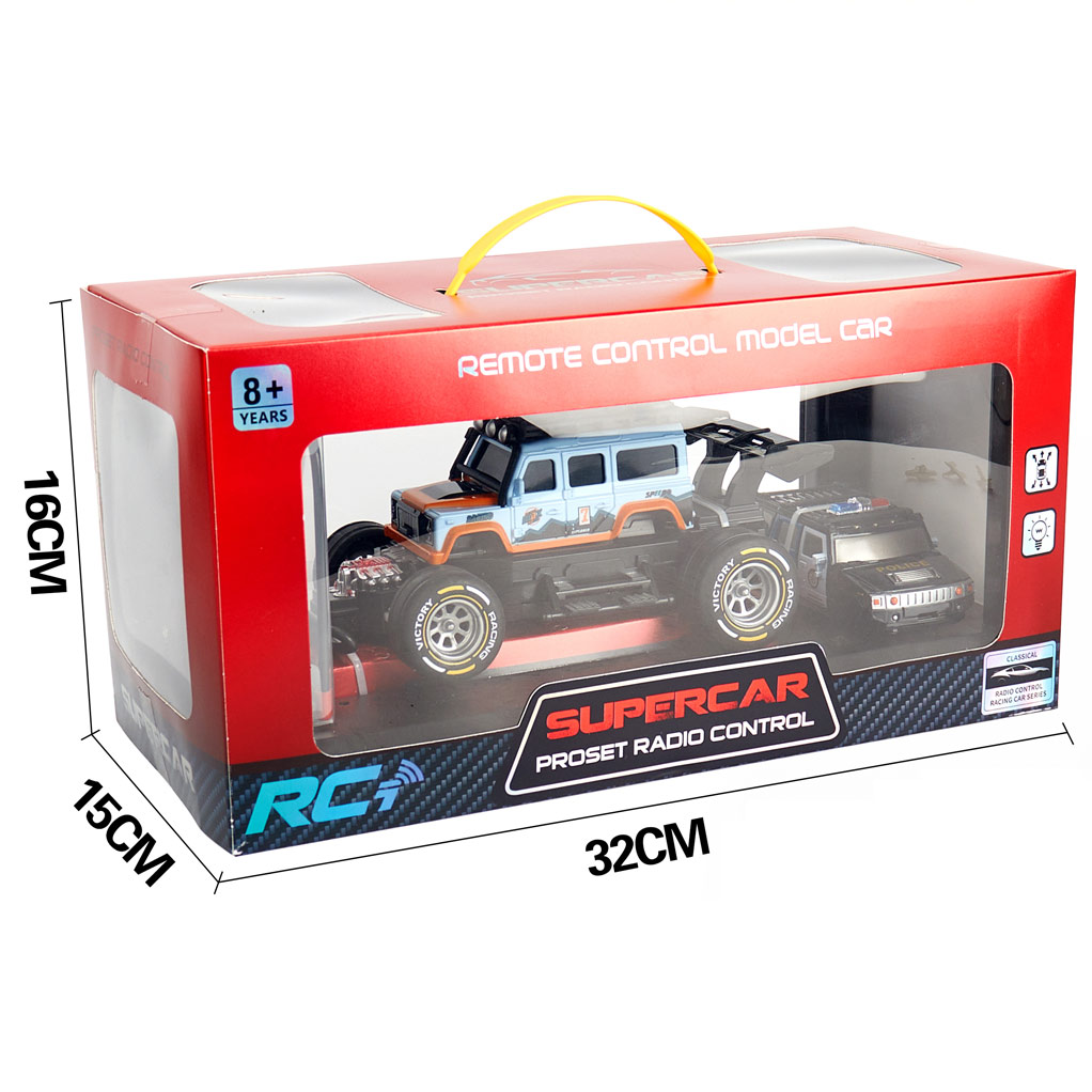 27MHZ 1:18 4CH DIY R/C OFF-ROAD CAR toys
