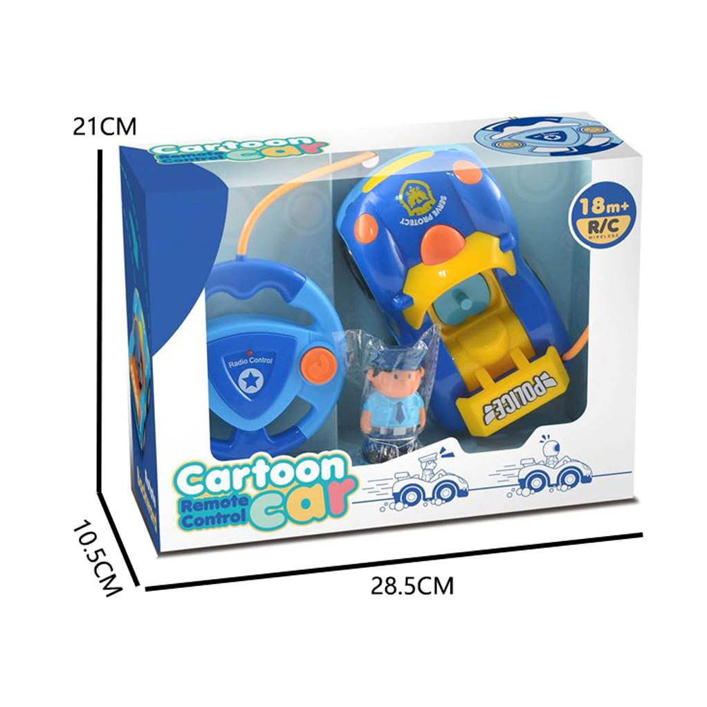 R/C 2-CH CARTOON POLICE CAR（2COLOR) toys