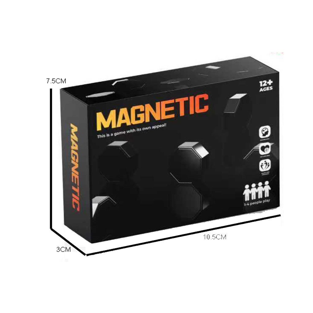 MAGNETIC BATTLE CHESS BLACK - BLACK CHESS (20 PIECES) toys